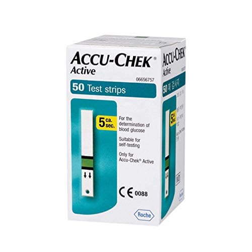 Image of Accu-Chek Active Blood Glucose Test Strips (Pack of 50)