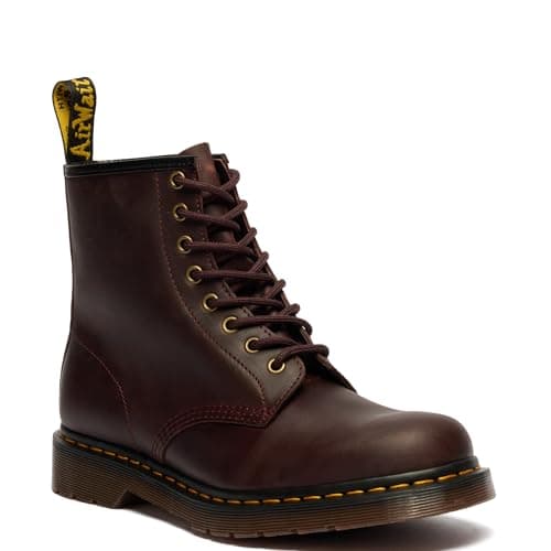 Image of Dr. Martens unisex-adult 1460 Boots, Cherry Red, 10 Women/9 Men