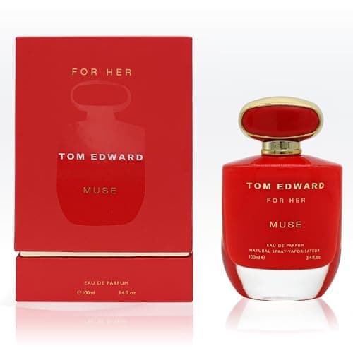 Image of MUSE by Tom Edward Women's Eau de Parfum, 100 ml - With Fruity, Floral & Vanilla Notes | Long Lasting Perfume for Women