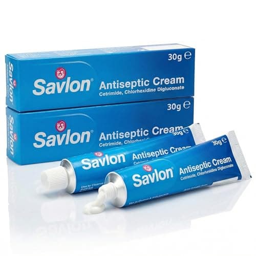 Image of Savlon Antiseptic Cream 30g Pack of 2 First Aid Antiseptic Cream for Cuts Grazes Burns and Insect Bites Helps Prevent Infection and Supports Healing Twin Pack