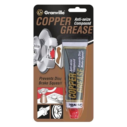 Image of Granville Copper Grease Anti-Seize Compound | High-Temperature & Pressure Lubricant | Corrosion Inhibitor Copper Grease for Automotive & Industrial Use | 70 Grams Tube