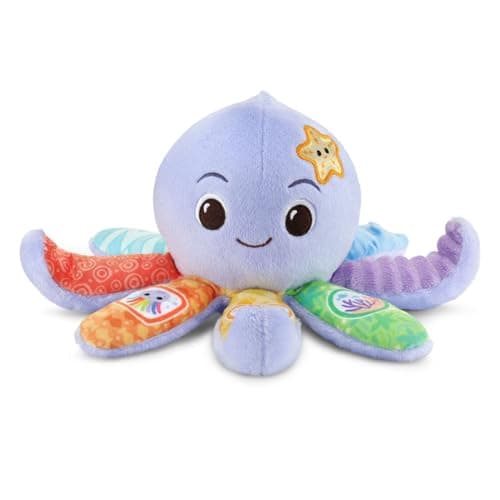 Image of VTech Baby Snuggles The Octopus Musical Plush Toy