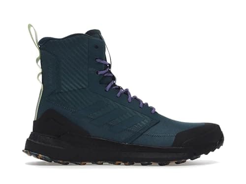 Image of Terrex Free Hiker XPLORIC Gore-TEX Parley Shoes, Green/Black, 8 Women/7 Men