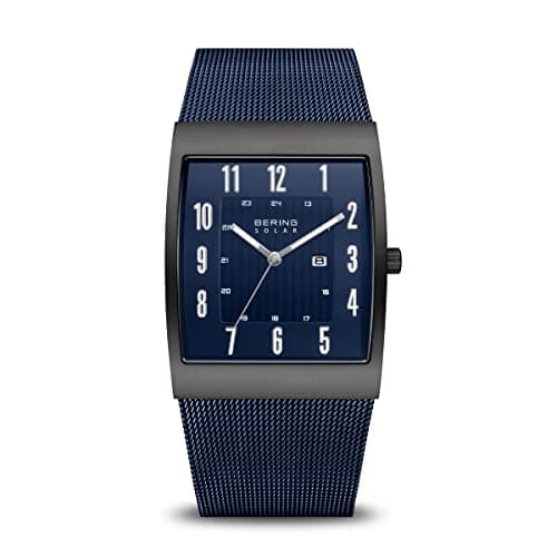 Image of BERING Men Analog Solar Collection Watch with Stainless Steel Strap & Sapphire crystal 16433-327