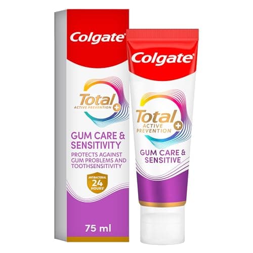 Image of Colgate Total Active Prevention + Gum Care & Sensitivity Toothpaste 75ml