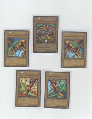 Image of YuGiOh Promo 5-Card Set Exodia the Forbidden One