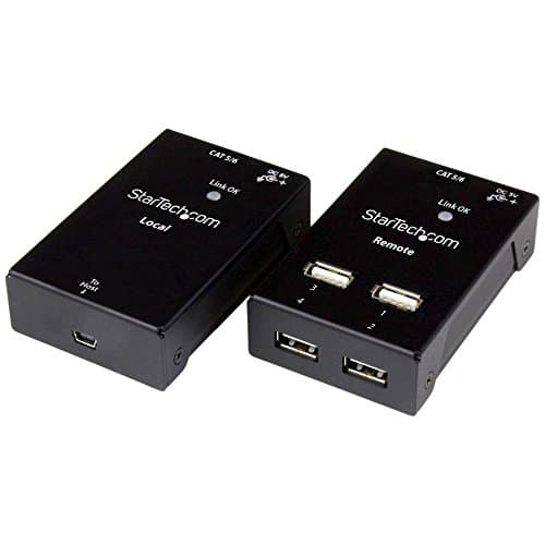 Image of StarTech.com USB2004EXTV - 4-port USB 2.0-over-Cat5-or-Cat6 extender - up to 165ft (50m)