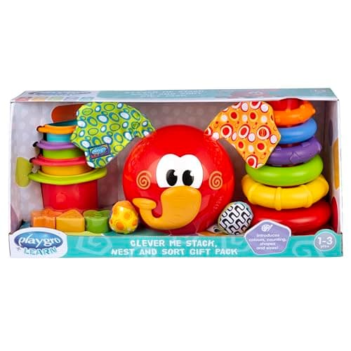 Image of Playgro - Clever Me Stack Sort And Nest - (14088282)