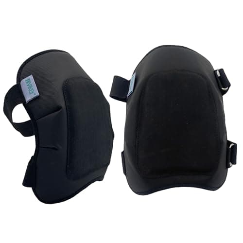 Image of BIVIKEY Work Knee Pads Made of Synthetic Leather and Durable Rubber | Suitable for Mechanical Repairs and Yard Work|With Adjustable Straps