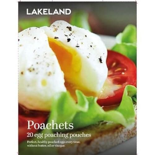 Image of 20 Lakeland Poachets Disposable Egg Poaching Pouches – Quick & Mess-Free Reliable Results Every Time