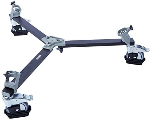 Image of Manfrotto 114 Cine/Video Deluxe Dolly for 117X Tripod with 5-Inch Wheels - Replaces 3067,Black