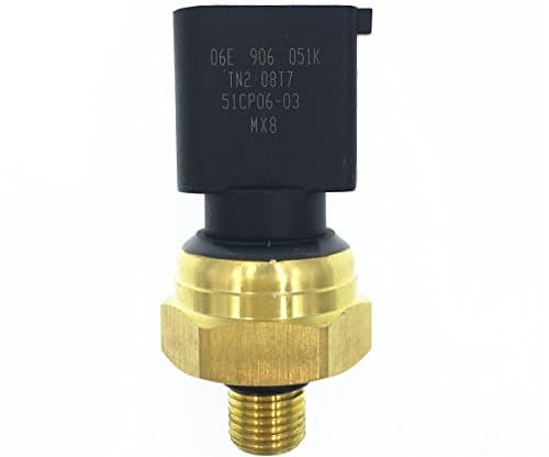 Image of HZTWFC Fuel Pressure Sensor OEM # 06E906051K 51CP06-04 Fit for Audi Quattro For VW Jetta Passat