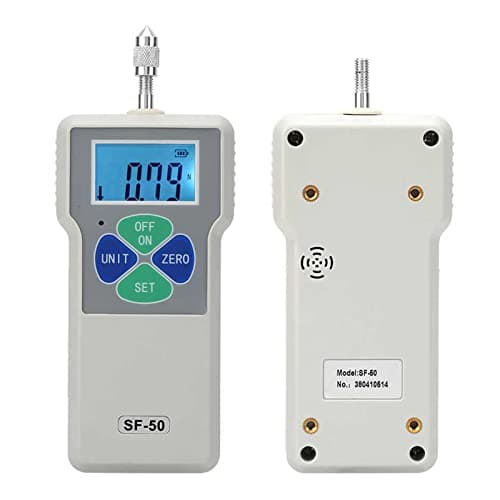 Image of WNVXJGNSO Digital Force Gauge, SF-50 Digital Force Gauge 50N/5kg/11lb Dynamometer Portable and Pull Force Meter Strength Measurement Tool for Measurement