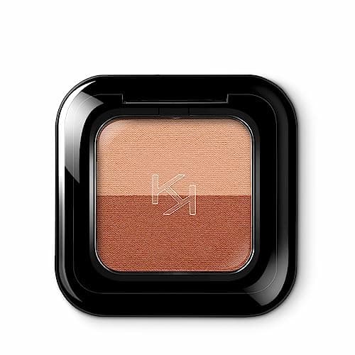 Image of KIKO Milano Bright Duo Eyeshadow 03, Duo Eyeshadow With Rich, Intense Colour Payoff