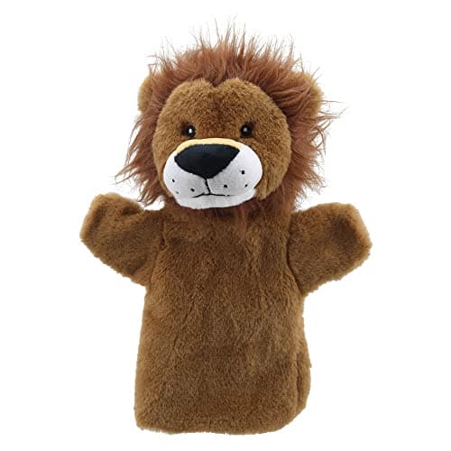 Image of The Puppet Company - Lion - Eco Animal Puppet Buddies, Brown