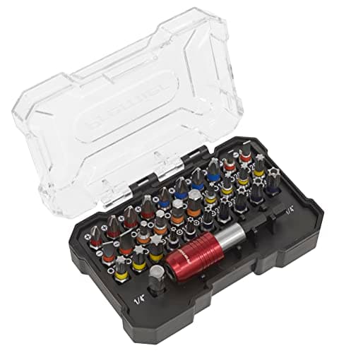 Image of Sealey, Colour Coded Screwdriver Bit Set, 32pc - AK2110