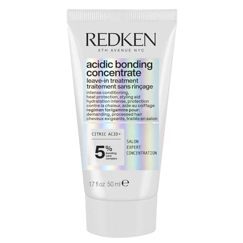 Image of REDKEN Acidic Bonding Concentrate Leave-In Treatment, Bond Repair for Damaged Hair with Heat Protection, 50ml