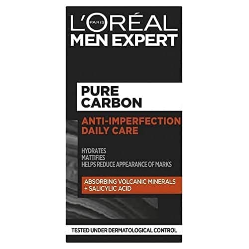 Image of L'Oreal Paris Men Expert Pure Carbon, Anti- Imperfection Daily Care Moisturiser, 50ml
