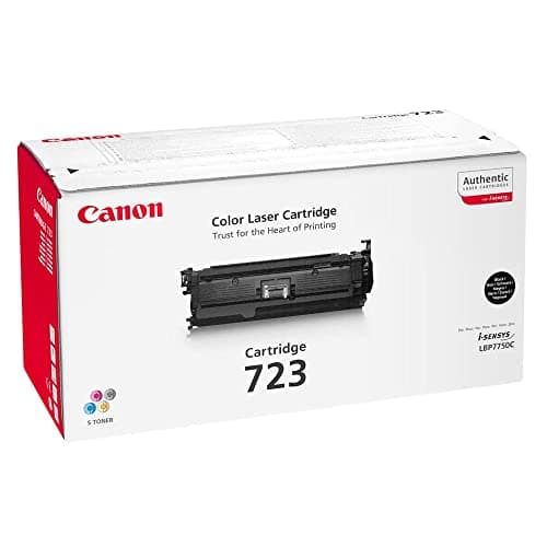 Image of Canon Original Black Laser Toner Cartridge 723, One Size (237993)