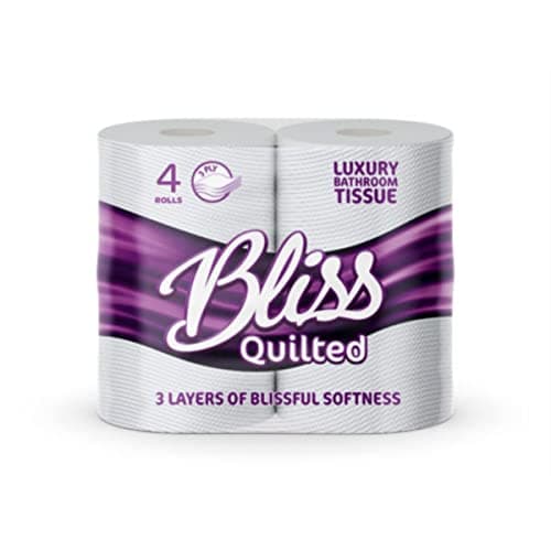 Image of Bliss Triple Quilted Luxury Toilet Tissue Roll 10 x 4 pack