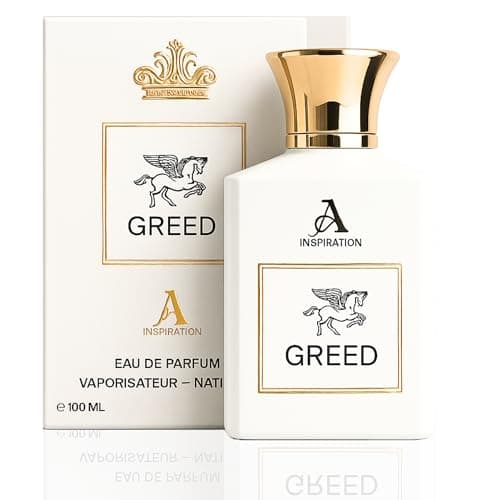 Image of Greed Silver Water Perfume for Men, Inspired by C.reed perfume men 100ML Parfum Men with Bergamot, Blackcurrant, Galbanum, Orange Notes, Mens Eau de Parfum, Rich Men Perfume