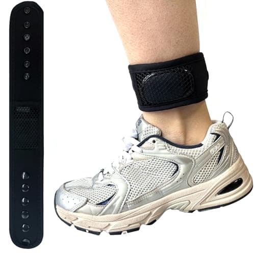 Image of KOSTOO Adjustable Arm&Ankle Buckle WristBand Mesh Pouch Straps Compatible with Fitbit Inspire 3/Charge 6/Ace 3/Samsung Galaxy Fit3/Runlio/Xiaomi/FITVII Fitness Tracker (13inch)