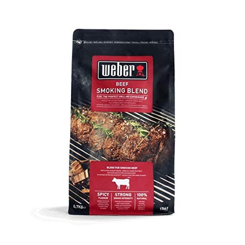 Image of Weber Smoking Chips (700g Pack) - for beef, a blend of deciduous, nut, and fruit trees, EU product, sustainably sourced, FSC certified wood (FSC Mix) (17663)
