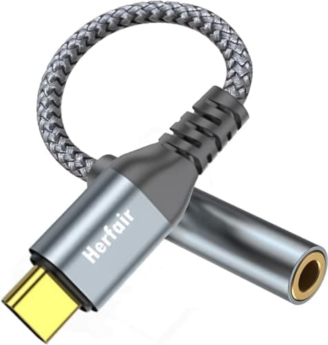 Image of USB C to 3.5mm Jack,Aux to USB C Adapter Cable Type C Headphone Cord Car Audio Earphone Speakers Converter Compatible with iPhone 15 16 Samsung Galaxy S22 S21 S20 Ultra Note 20, Huawei Mate 40/P30
