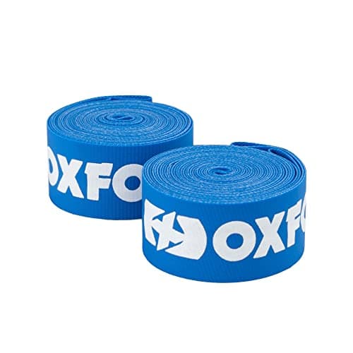 Image of Oxford Products Nylon Bicycle Wheel Rim Tape. Suitable for high pressure. 24" x 18mm wide,Blue