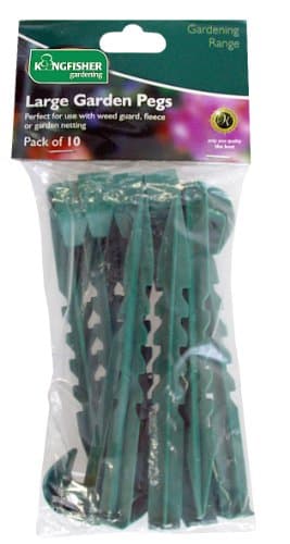 Image of 10pk garden/camping peg plastic 13cm long