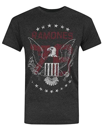 Image of Amplified Ramones 76 Tour Men's T-Shirt Black