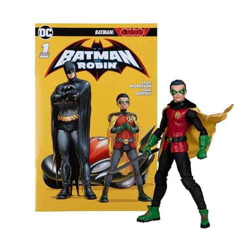 Image of McFarlane Toys - DC Direct Page Punchers Robin (Batman: Reborn) 7in Figure with Comic
