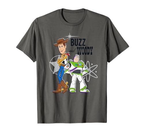 Image of Disney Pixar Toy Story Buzz and Woody T-Shirt