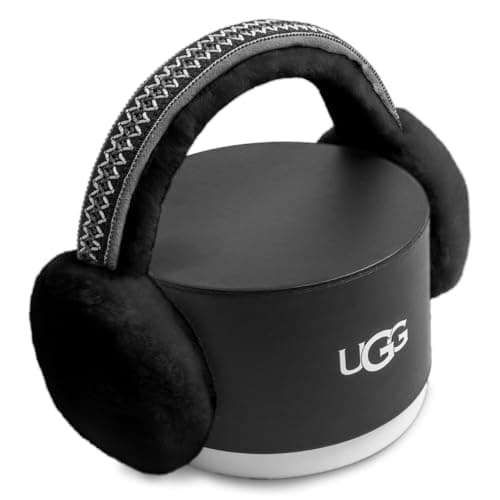 Image of UGG Women's Tasman Sheepskin Earmuffs, Black II, One Size