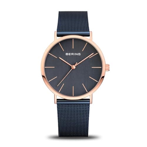 Image of BERING Women Analog Quartz Classic Collection Watch with stainless steel Strap and Sapphire Crystal 13436-367