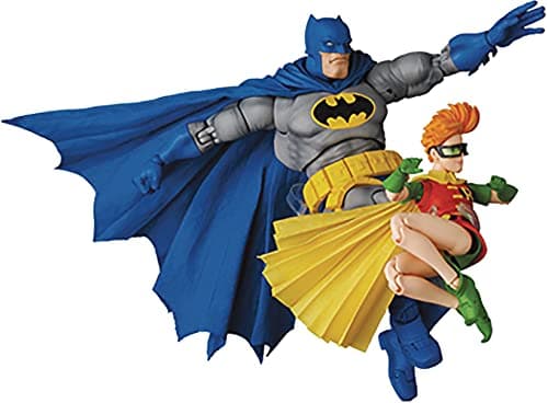 Image of Medicom - Dark Knight Returns Batman Blue Version & Robin MAFEX ActionFigure