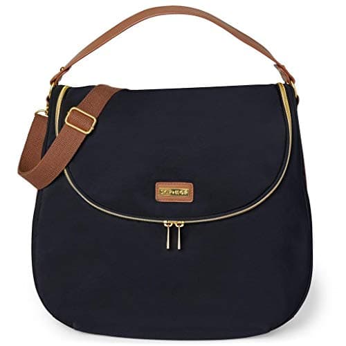 Image of Skip Hop Diaper Bag Tote, Curve Well-Rounded, Black, One Size