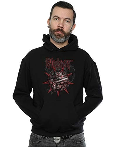 Image of Slipknot Men's Negative Star Hoodie Medium Black