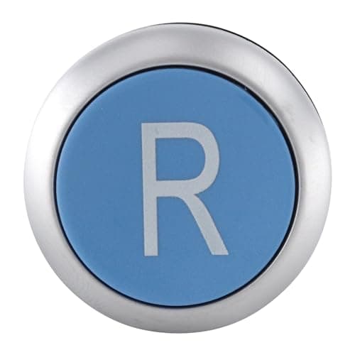 Image of EATON M22-DZ-B-X6 Through-the-Door Reset Operator Push-Button w/Rod, 22.5mm, Blue