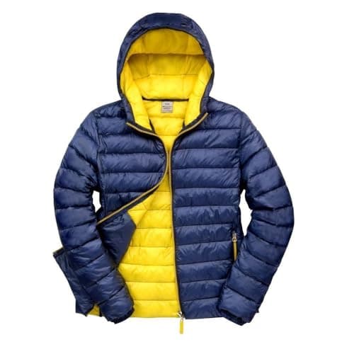 Image of Result R194M Urban Snow Bird Hooded Jacket - Navy/Yellow, Small