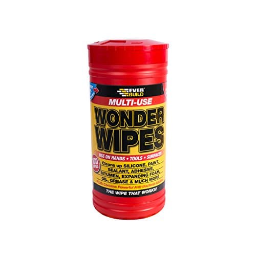 Image of Everbuild Wonder Wipes 100 Wipes (Pack of 6)