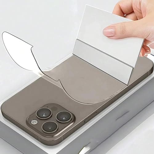 Image of Stejnhge [2Pcs] Back Hydrogel Film for iPhone 16 Pro, Screen Protector [Clear HD] TPU Protective Film