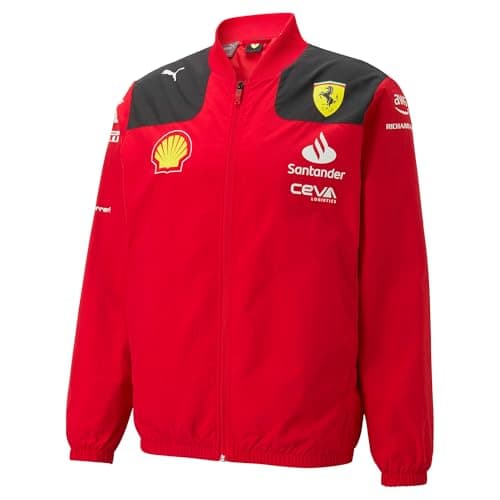 Image of PUMA Scuderia Ferrari - 2023 Team Jacket - Men - Red - Size: M