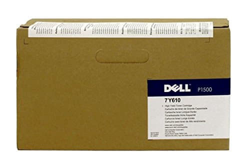 Image of Dell High Capacity Black Use and Return Toner Cartridge for Dell P1500 Laser Printer (Yield 6,000 Pages)