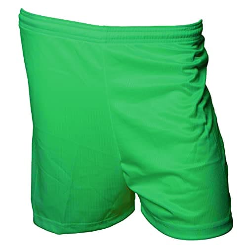 Image of Precision Micro-stripe Football Shorts 26-28 inch Green