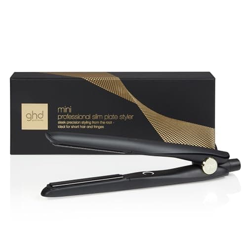 Image of ghd Mini Hair Straightener, 15mm Slim Plate Styler, for Precision Styling from The Root, Short Hair and Fringes, More Shine, Universal Voltage