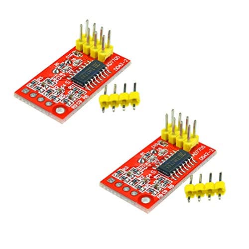 Image of Hailege 2pcs AD7705 Dual 16 bit ADC Data Acquisition Module Input Gain Programmable SPI Interface TM7705