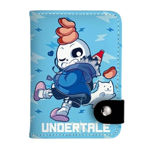 Image of Yinova for Under.ta-le Wallets for Boys, Anime Purse with Multiple Card Slots, ThinWallet for Boys Girls Men Women Teen, Pattern(A1)