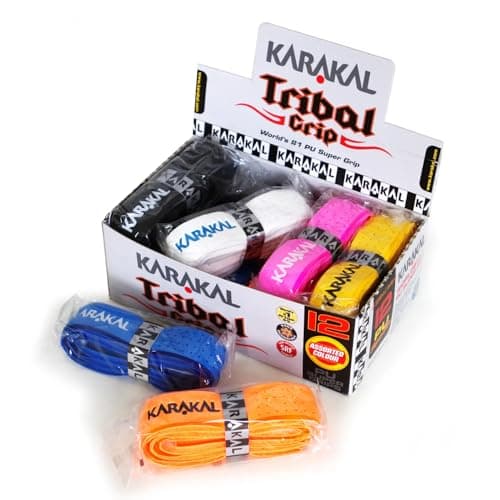 Image of Karakal Tribal Grips Unisex Box 12 Assorted - Assorted, One Size, GRKT