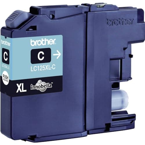 Image of Brother LC125XLC - Super High Yield - cyan - original - ink cartridge - for Brother DCP-J4110, MFC-J4410, J4510, J4610, J4710, J6520, J6720, J6920